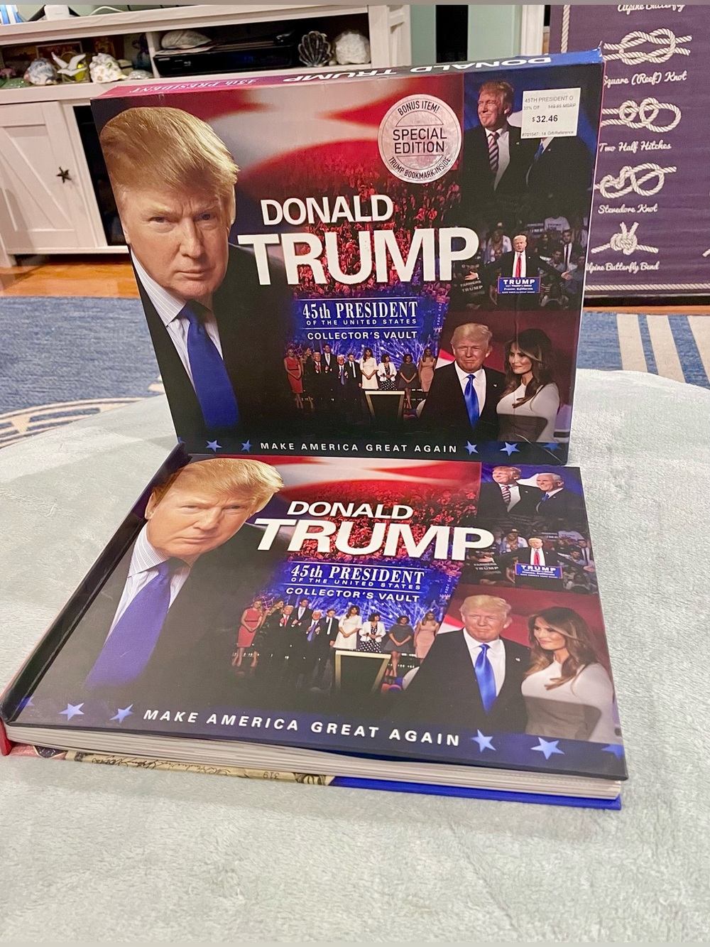 Donald Trump 45th President of the U.S. Collector’s Vault Special Edition